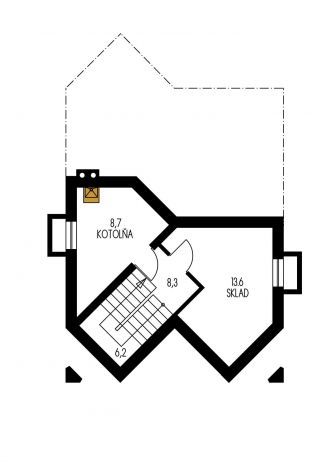 Grundriss des Untergeschosses - HARMONIA 30